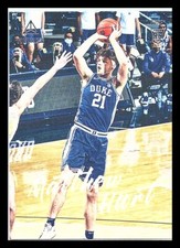 Matt Hurt 2021 Panini Chronicles Draft Picks #99  Duke Blue Devils