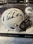 Quinshon Judkins Signed Autographed Browns 24 Alternate Mini Helmet Beckett BAS