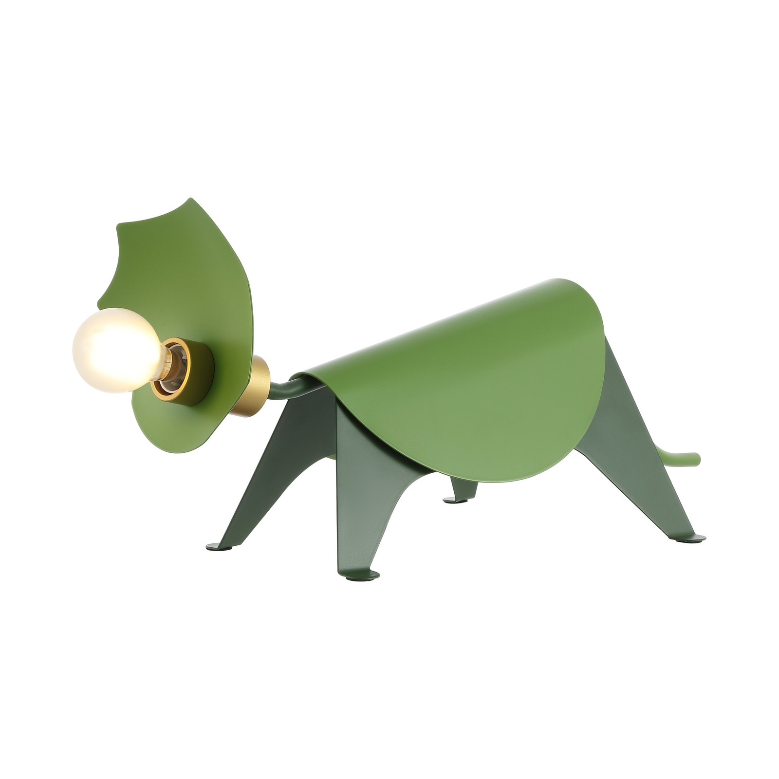 JONATHAN Y Gretchen 8 Inch Green LED Animal Table Lamp