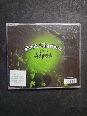 Good Charlotte : The Anthem - CD Single #2 Inc Poster