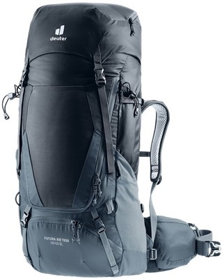 Deuter Futura Air Trek 45 + 10 SL Trekking Backpack, Black/Graphite