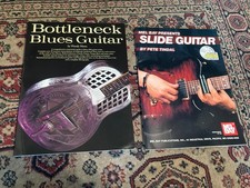 Bottleneck Blues Guitar  Slide Guitar books NOS mel bay ship tomorrow