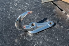 HME Chrome RH Tow Hook Heavy Duty Fire Truck Apparatus Recovery Hook