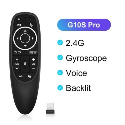 G10S Pro 2.4G Wireless Air Mouse Sprachfernbedienung für Android TV Box