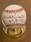 Phil Niekro Braves "HOF 97" signed auto baseball PSA/DNA  OMLB Bud Selig  ball