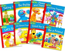 Sesame street elmo manners books set of 8 toddlers