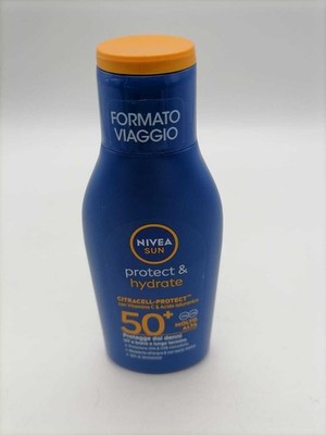 NIVEA SUN Protect & Hydrate SPF 50+ Sonnenschutz 100 ml Reisegröße