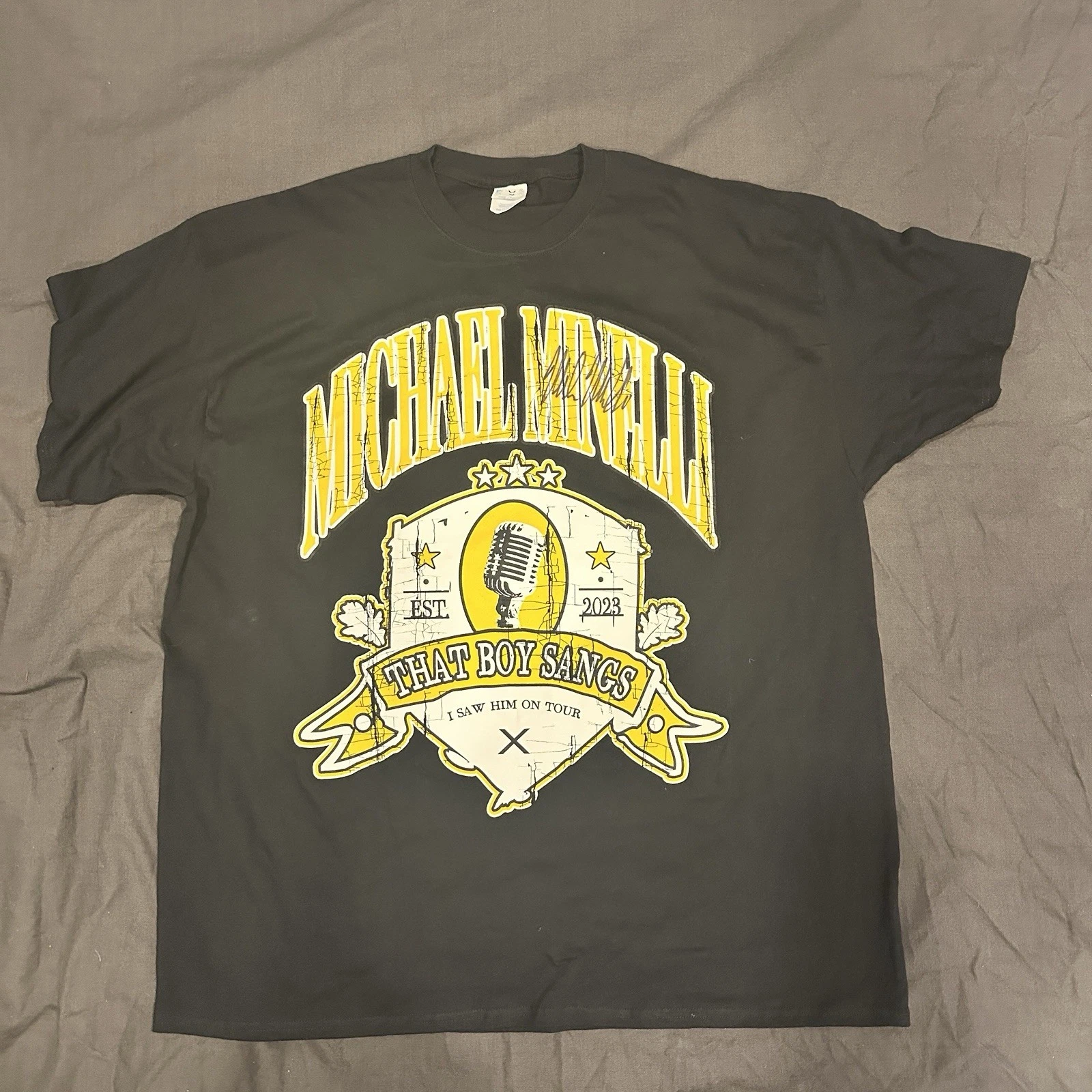 Summer Camp Fest Michael Minalli T-shirt Tee Shirt Tour Autograph Xxl 2XL OFFER