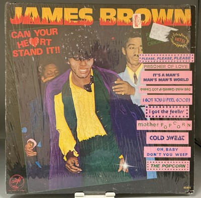 JAMES BROWN CAN YOUR HEART STAND IT 1981 LP COMPILATION of SOUL