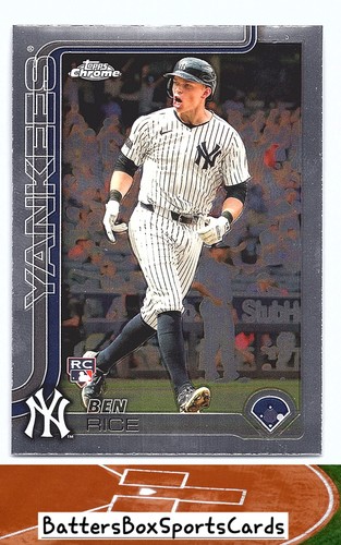 2025 Topps Chrome #139 Ben Rice