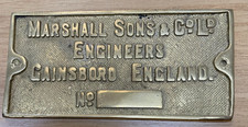 Field Marshall Model M Serial Number Plate Reproduction