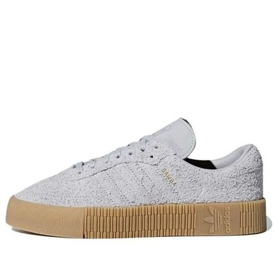 Adidas Sambarose grey suede women s sneakers 7.5 