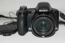 Sony Cyber-shot DSC-H50 9.1MP Digital Camera - Black