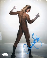 Charlotte Flair (8x10 metallic) FULL SIGNATURE jsa photo signed funhouse autogra
