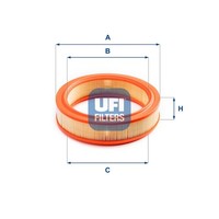 UFI Luftfilter 27.785.00 FüR Fiat Seat