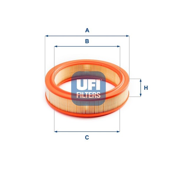 UFI Luftfilter 27.785.00 FüR Fiat Seat-image