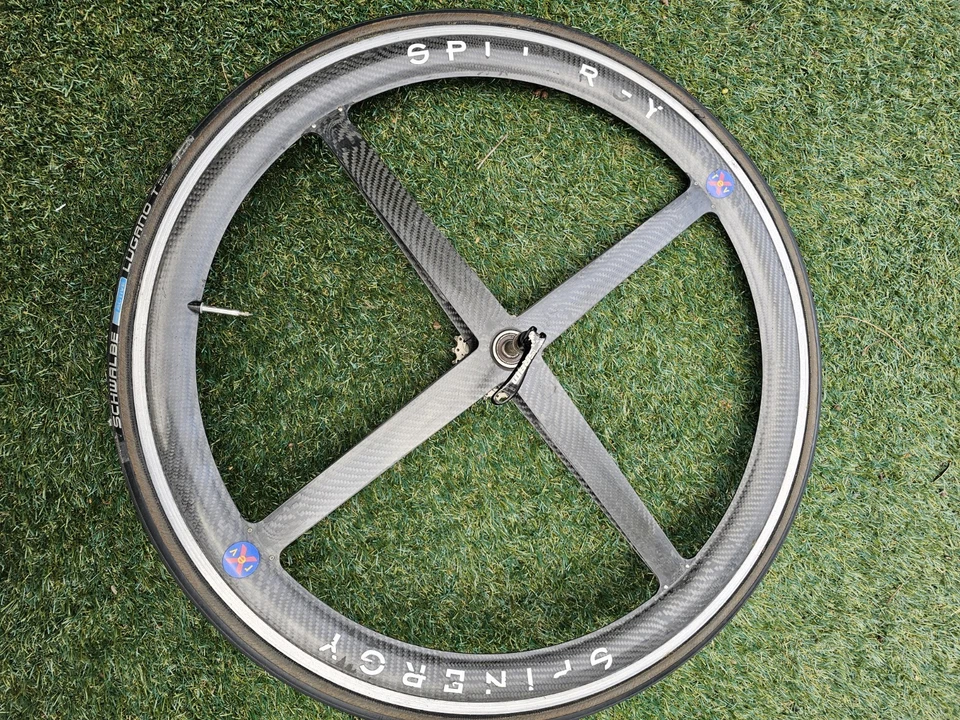 Spinergy Rev X Front And Rear Wheel Set 700C Tubular USED Very Good Condition - image 3 of 4