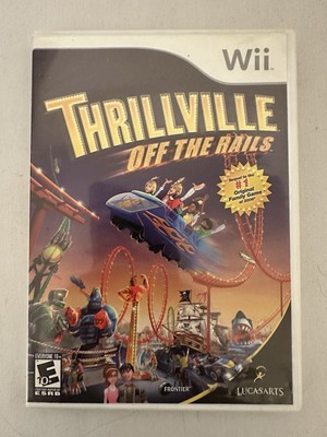 Thrillville: Off the Rails (Nintendo Wii, 2007) COMPLETE CIB TESTED
