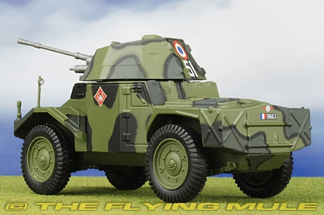 Eaglemoss 1:43 AMD 35 Armored Car French Army 6eme Cuirassiers 1ere DLM - Image 2 of 4