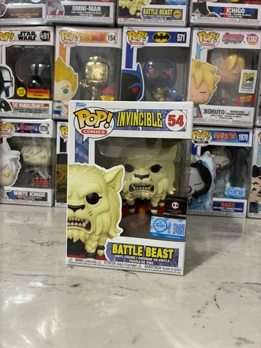 Funko Pop! Comics - Invincible: Battle Beast #54 Chalice Pre Release Exclusive