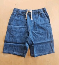 NWT Hanna Andersson CHAMBRAY SHORTS 130 8 46