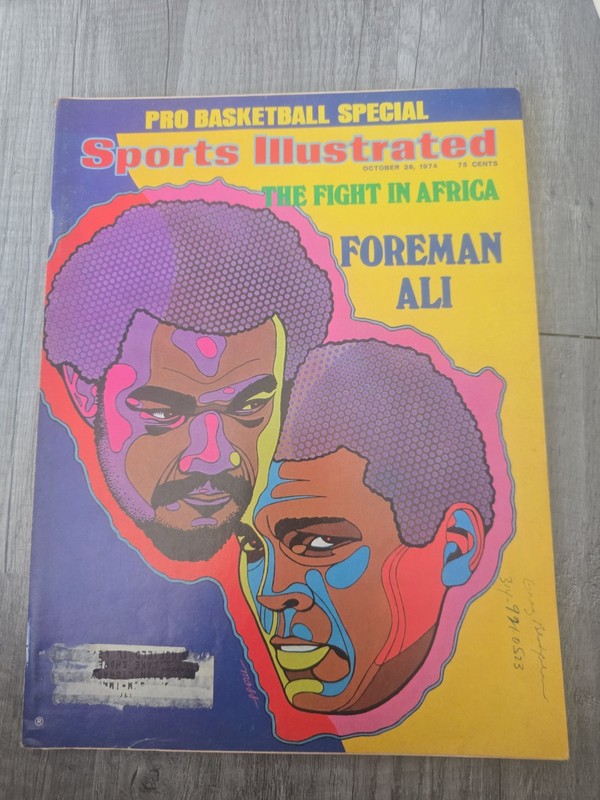 Sports Illustrated October 1974 Illustrated Pro Basketball Special Ali Foreman