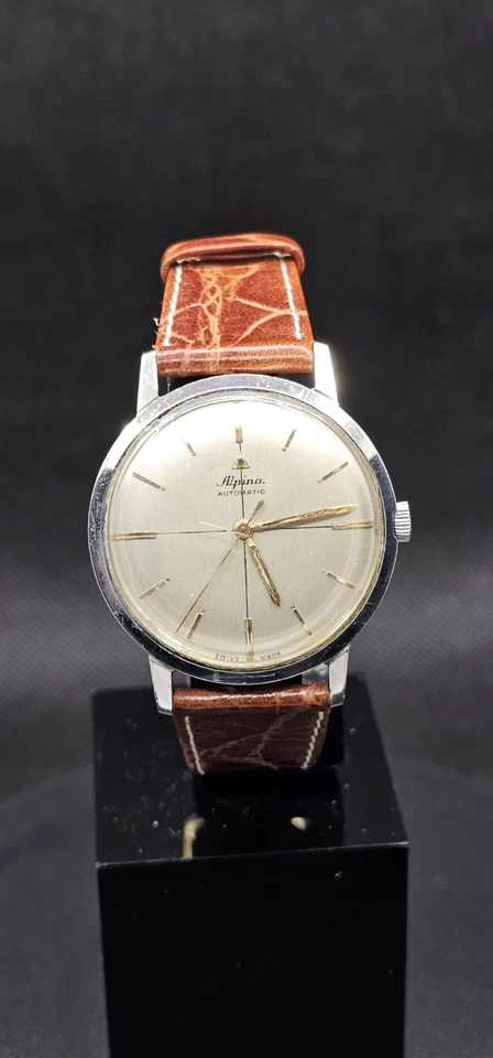 Alpina Automatic 1960s Vintage Watch 17mm Strap Swiss Made Rare Collector - Image 2 of 4