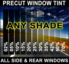 PreCut Nano Carbon Window Film  Tint Shade  All Sides & Rears