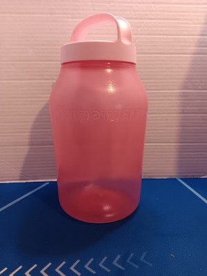 Tupperware Universal Jar Food Storage Twist Seal 3 qt / 3L New Pink