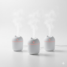 3pcs 250ML USB Mini AirHumidifier ultrasonicAromaEssential Oil Diffuser Car Home