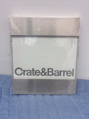 Crate and Barrel Ledge Photo Frame 5X7 In Rare New In Package