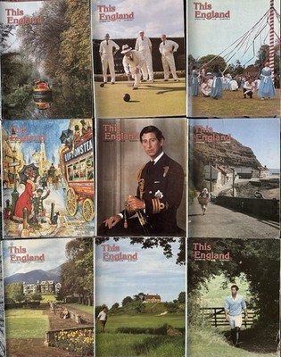 This England Magazines x9 1982-84 Vol 14-16 Vintage Bundle English Heritage