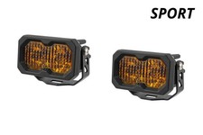 Diode Dynamics C2 2.0 Yellow Pro LED Pod Comb...