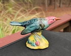 Vintage Stangl Pottery Birds #3591 Brewers Blackbird ~  3.25 in