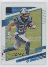 2021 Panini Clearly Donruss Christian McCaffrey #7 0nr3