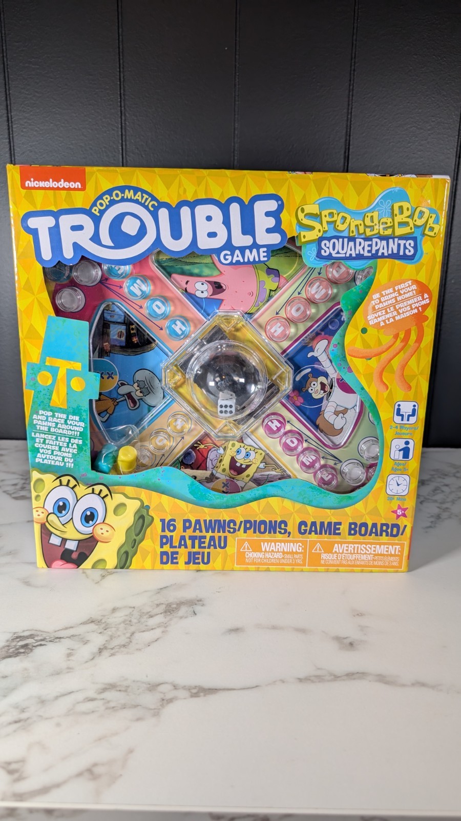 BRAND NEW Sponge Bob Square Pants Trouble Game SHIPS FAST