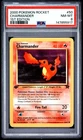 2000 POKEMON ROCKET 1ST EDITION #50 CHARMANDER PSA 8