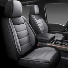 Full Coverage Faux Leather Car Seat Covers Full Set,Automotive Seat Covers for C