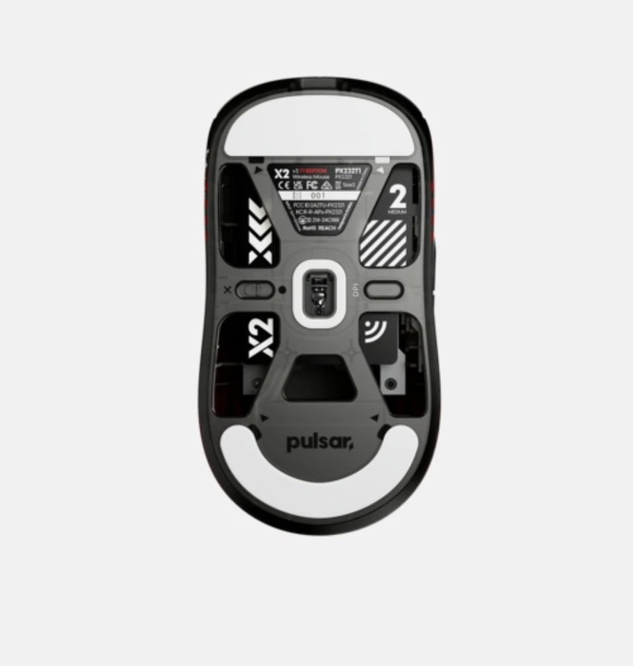 Pulsar T1 Edition X2 v3 Wireless Gaming Mouse 750IPS 32000DPI Mini 51g Medium52g - Image 2 of 4