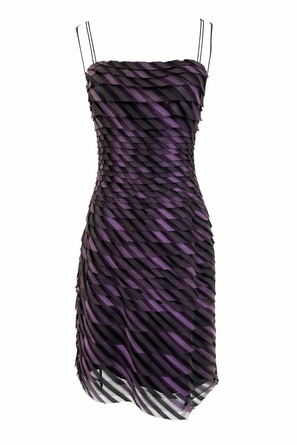 Cocktail Dress Women Size 6 Black Purple Elegant Party Formal Bodycon-image