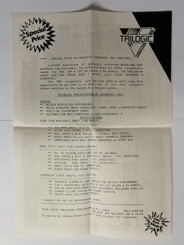 Commodore 64 Trilogic Expert Utility Cartridge w pudełku z instrukcjami i katalogami - Zdjęcie 9 z 22