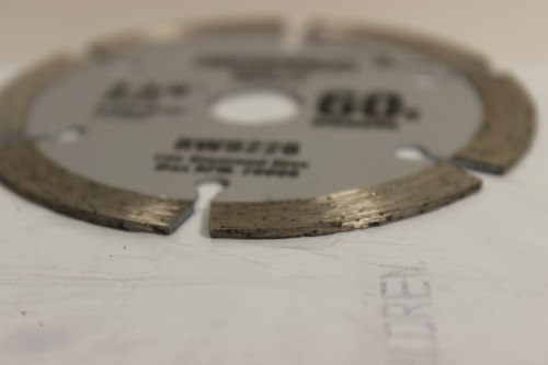 ROCKWELL RW9228 60 GRIT 3-3/8" 85mm TILE DIAMOND DISC for Versacut Circlular Saw - Picture 2 of 4