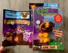 Grimlings JUNK YARD Dog Interactive Pet Eyes Glow - NEW- Fingerlings-