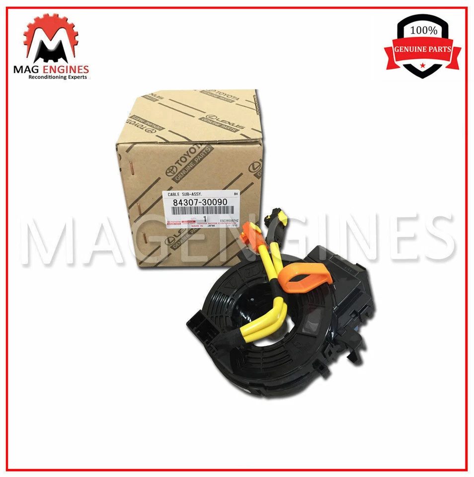 84307-30090 CABLE ORIGINAL OEM SUBCONJUNTO, ESPIRAL PARA 4RUNNER SCION TC GX460 RX350 Foto 2 de 4