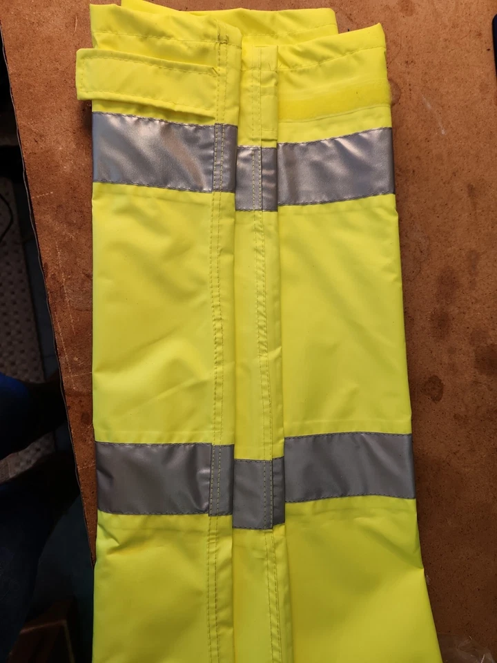 Брюки дождевые Tingley ANSI класс E Vision высокая видимость размер X-Large талия 44–46 дюймов внутренний шов 31 дюйм - Изображение 2 из 4