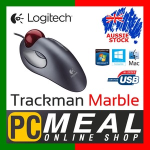 LOGITECH Trackman Marble Trackball Mouse 