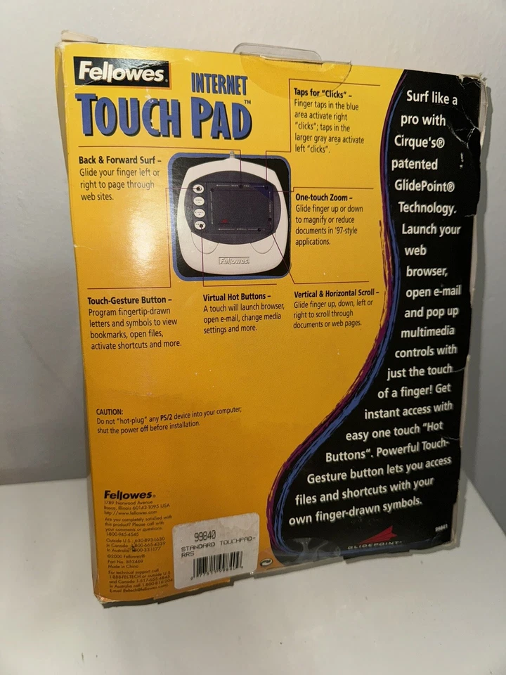 Glidepoint Fellowes Internet Touch Pad *NEW* - Image 4 of 4