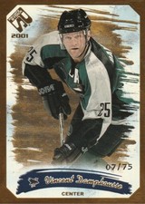 2000-01 Private Stock Gold #87 Vincent Damphousse/75
