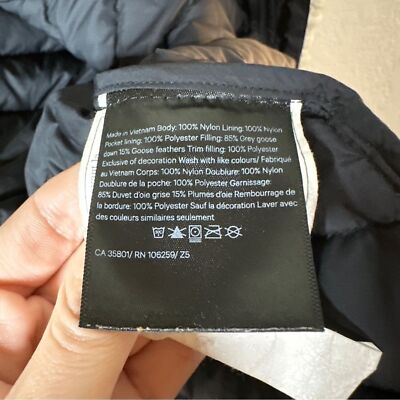 LULULEMON black Pack It Down down-filled puffer jacket 4 | eBay