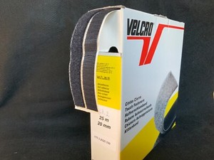 velcro autocollant/adhésif bandes auto-agrippantes,scratch noir 20mm par 50 cm